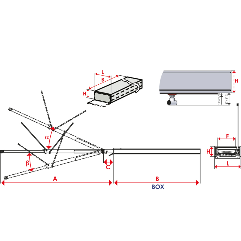 ALUMINIUM BOX GANGWAYS 1162